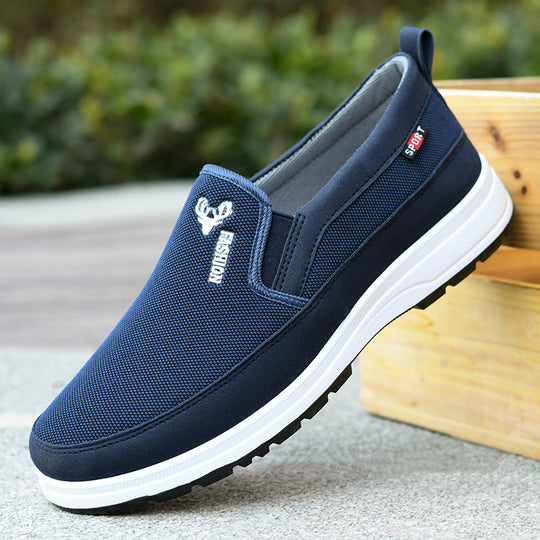 Damen Bequeme Slip-On Freizeitschuhe mit rutschfester Sohle EB