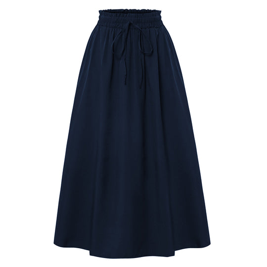 Damen Midi-Rock mit floralen Print EB