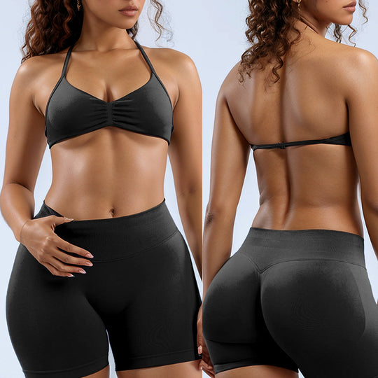 Damen Sportliches Bikini-Set mit hochelastischem Material und verstellbaren Trägern EB