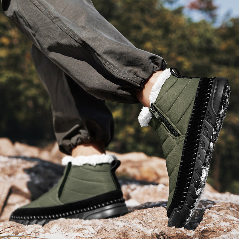 Damen Winterboots mit warmem Futter und rutschfester Sohle EB