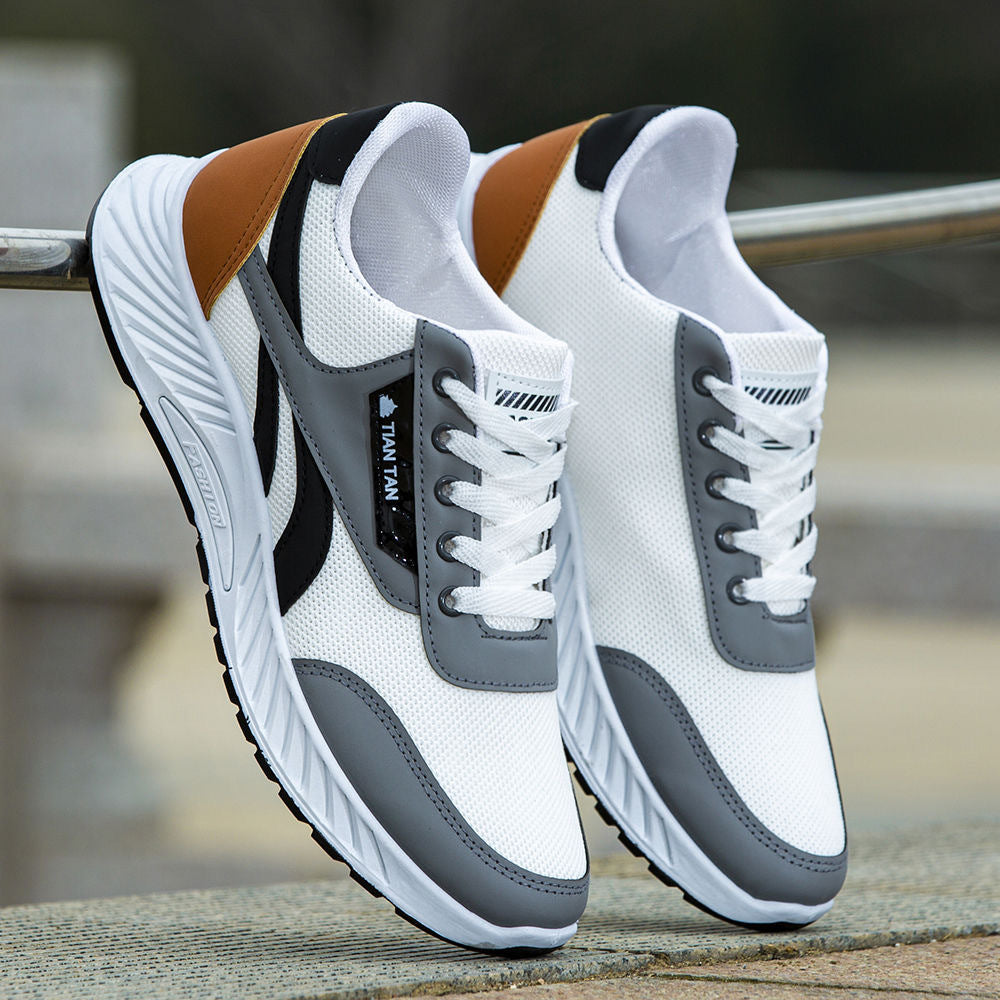 Damen Sportliche Lauf-Sneaker mit atmungsaktiver Oberflächenstruktur und starker Dämpfung EB