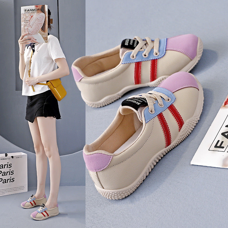 Damen Freizeit Sneakers mit atmungsaktivem Obermaterial und rutschfester Sohle EB