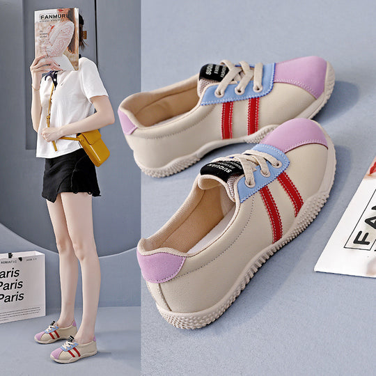 Damen Freizeit Sneakers mit atmungsaktivem Obermaterial und rutschfester Sohle EB