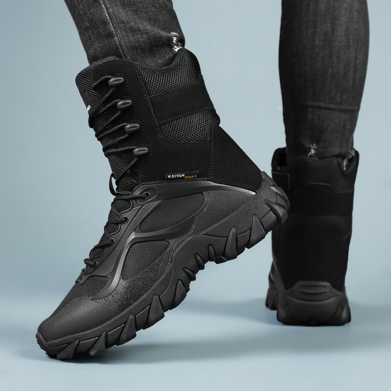 Damen Hochwertige Outdoor-Wanderschuhe mit atmungsaktivem Obermaterial und rutschfester Sohle EB