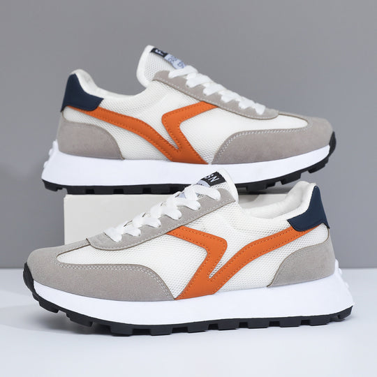 Damen Sportliche Sneaker mit atmungsaktivem Netzmaterial von EB