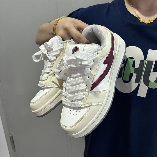 Damen Komfortable Sneakers im modernen Design mit atmungsaktiver Netzstruktur EB