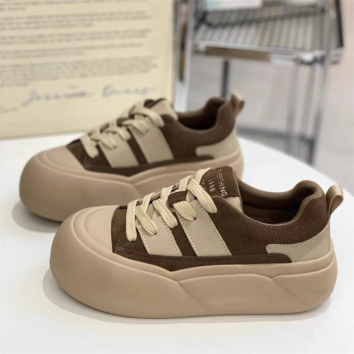 Damen Sportliche Sneaker mit dämpfender Profilsohle und atmungsaktiver Obermaterialstruktur EB