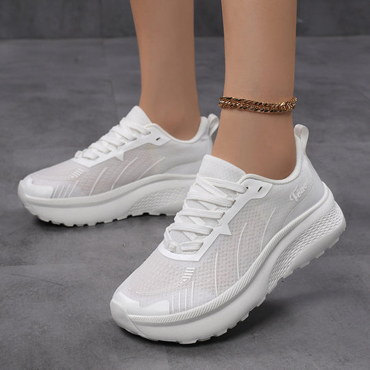 Damen Freizeitsneaker mit atmungsaktivem Mesh-Obermaterial und dämpfender Sohle EB