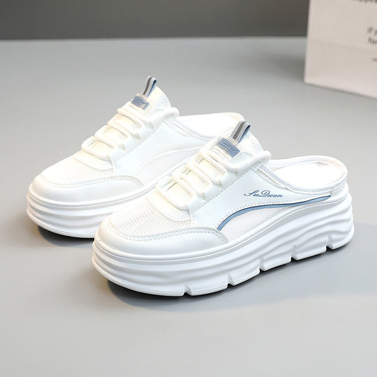 Damen Bequeme Slip-On Sneakers mit dämpfender Sohle und atmungsaktiver Oberfläche EB