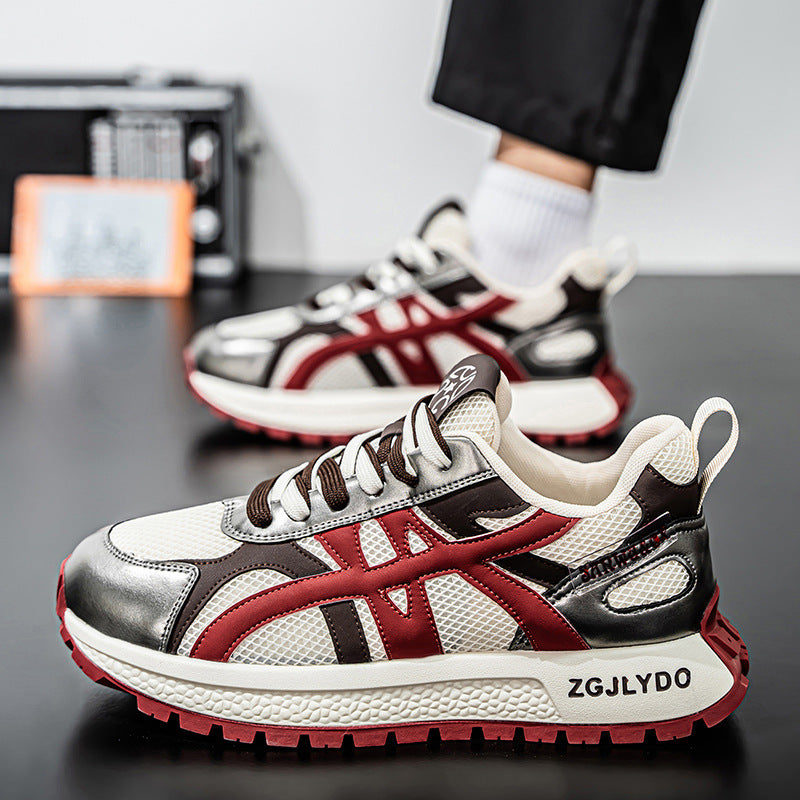Damen Sportliche Sneakers mit atmungsaktiver Mesh-Oberfläche und rutschfester Sohle EB