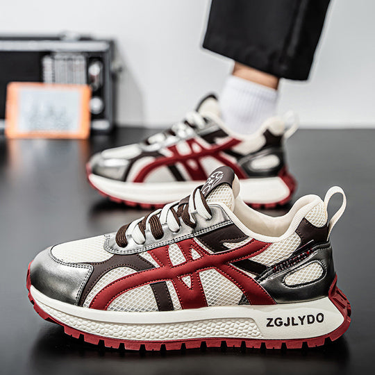 Damen Sportliche Sneakers mit atmungsaktiver Mesh-Oberfläche und rutschfester Sohle EB