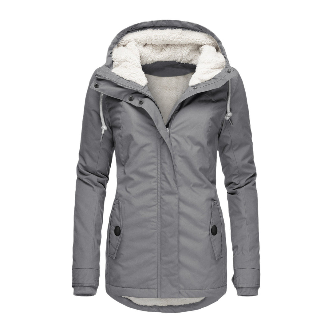 Damen warme Outdoor-Jacke mit kuscheligem Futter EB