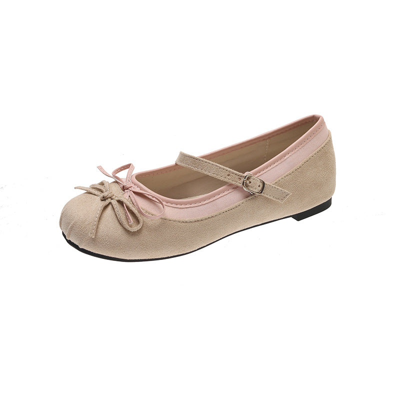 Damen Ballerinas mit elegantem Schnallen-Design und glitzerndem Obermaterial EB