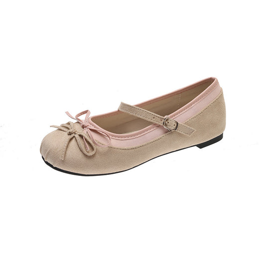 Damen Ballerinas mit elegantem Schnallen-Design und glitzerndem Obermaterial EB