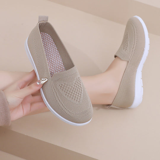 Damen Leichte und atmungsaktive Slip-On Schuhe EB