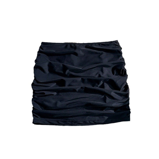Damen Hochwertiger Rüschenshorts mit elastischem Bund EB