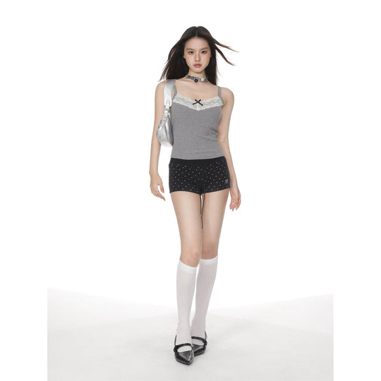 Damen nan breiter Metallic-Halsreif mit Schmucksteinen und verstellbarem Verschluss EB