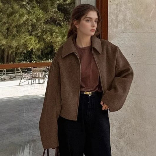 Damen Kurzzeitige Modische Jacke EB