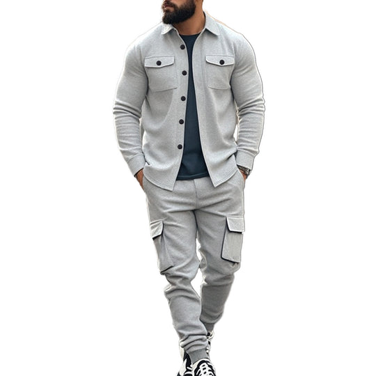 Herren Urbaner Freizeitanzug mit funktionalen Taschen EB