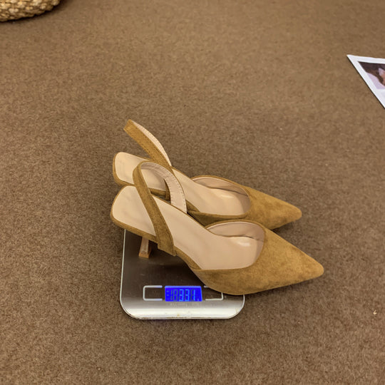 Damen Slingback-Pumps mit spitzem Zehenbereich und rutschfester Sohle EB