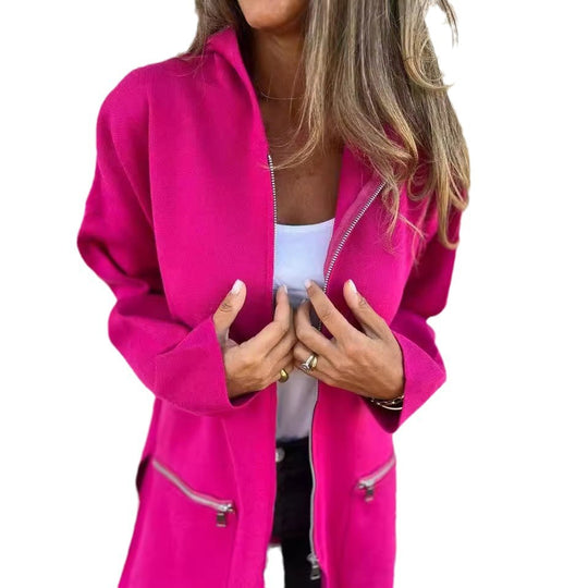 Damen lange Joggingjacke EB