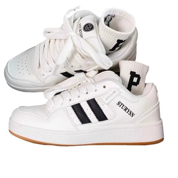 Damen Sportliche Sneakers mit atmungsaktiver Netzstruktur und rutschfester Sohle EB