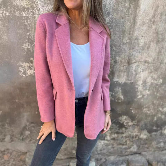 Damen Eleganter und bequemer Blazer mit hochwertigen Materialien EB