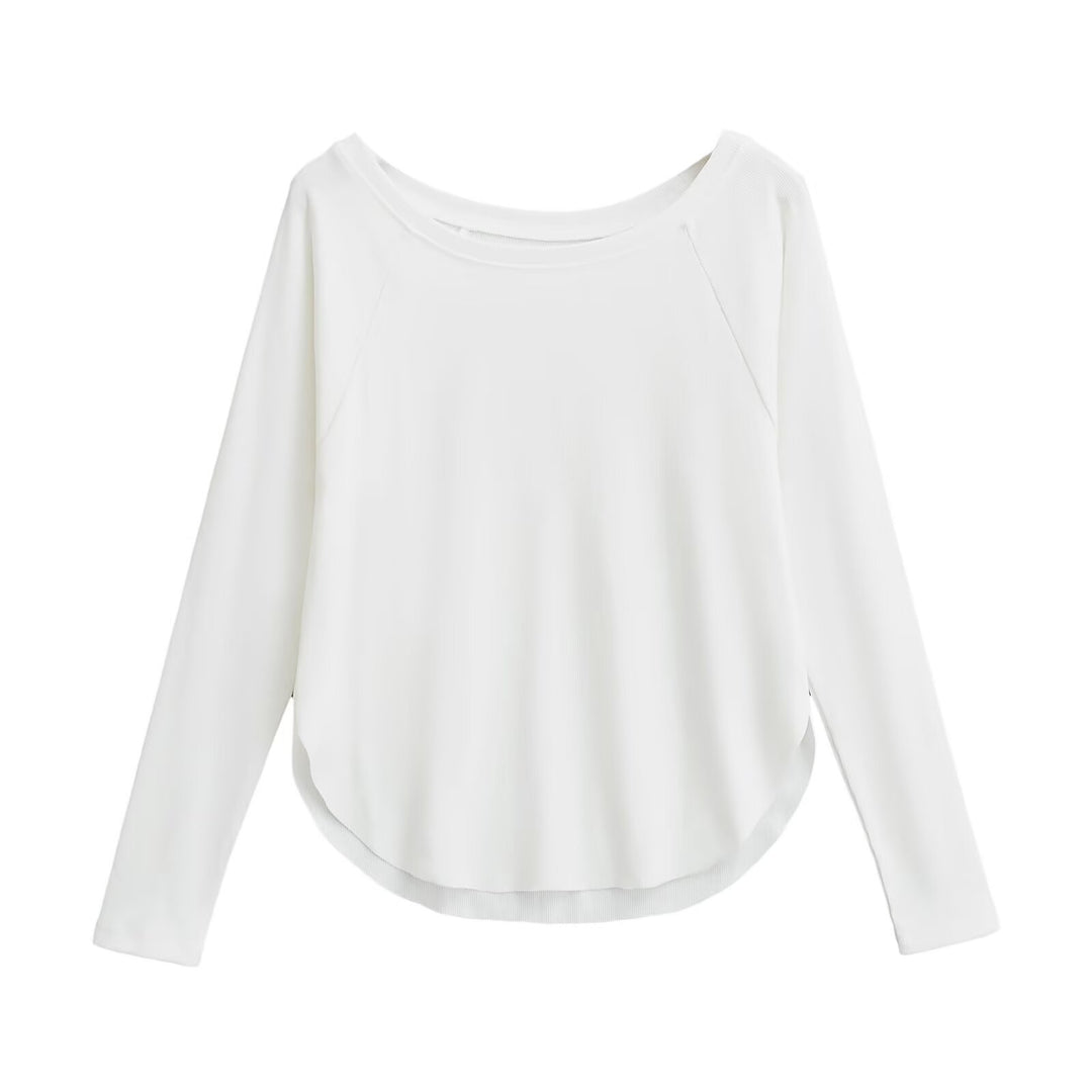 Damen lässiges Langarmshirt EB