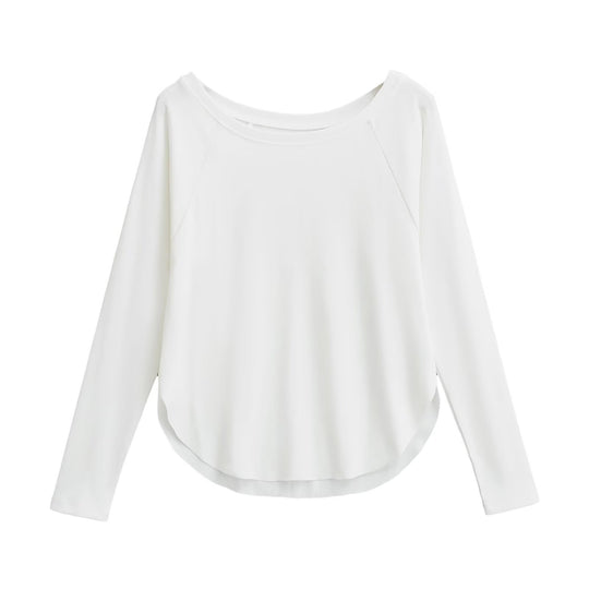 Damen lässiges Langarmshirt EB