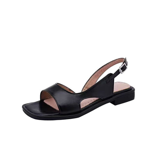 Damen Slingback Sandalen mit seitlichem Cut-Out Design EB
