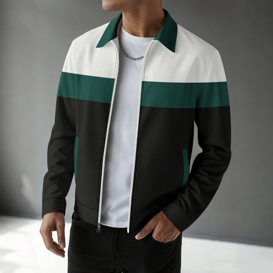 Herren sporty und stylische Jacke mit modischem Design EB