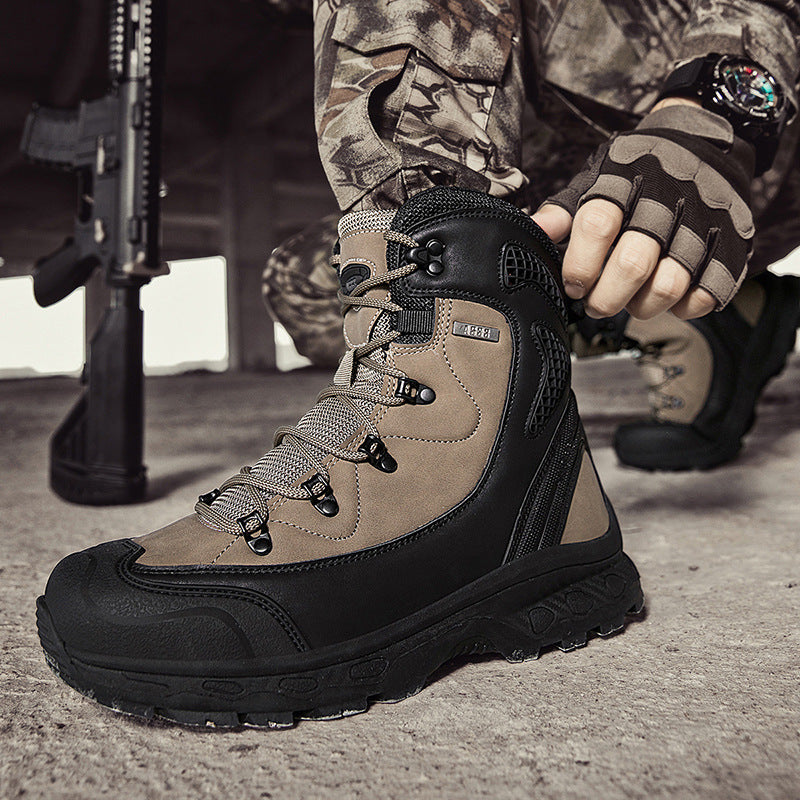 Herren robuste Wanderstiefel mit wasserdichter Membran EB