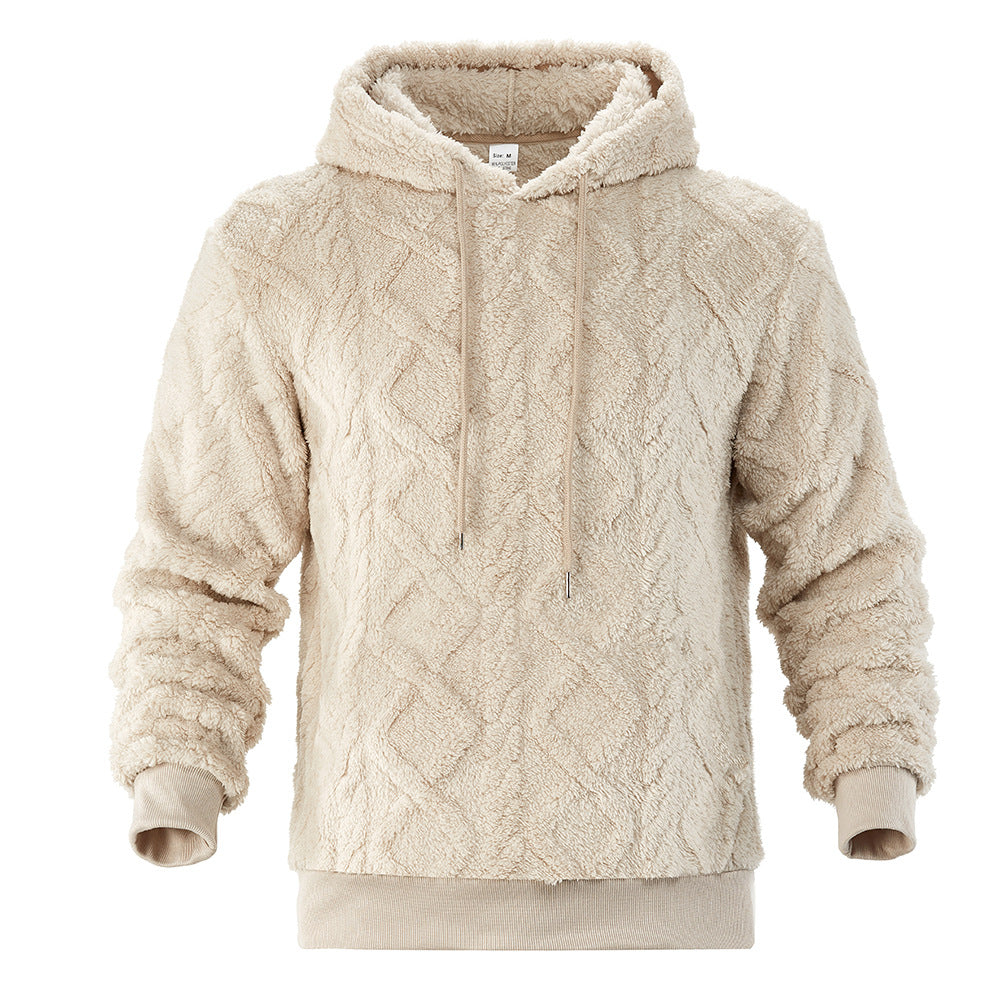 Damen Kuscheliger Fleece-Hoodie mit strukturiertem Design EB