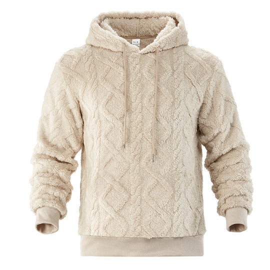 Damen Kuscheliger Fleece-Hoodie mit strukturiertem Design EB