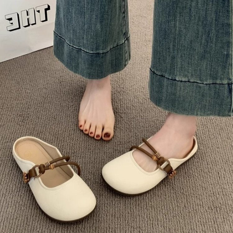 Damen Modische Clogs mit verstellbarem Riemen und komfortabler Sohle EB