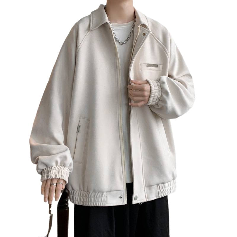 Herren Übergroße Steppjacke mit praktischen Taschen EB