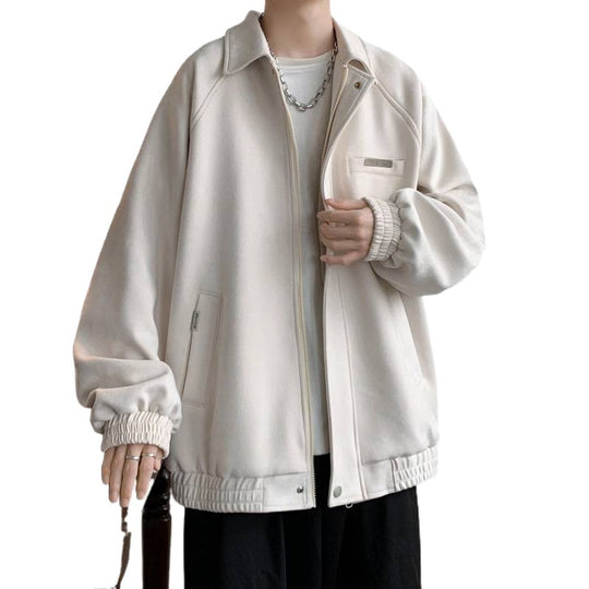 Herren Übergroße Steppjacke mit praktischen Taschen EB