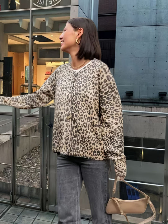 Damen Gemusterter Pullover EB