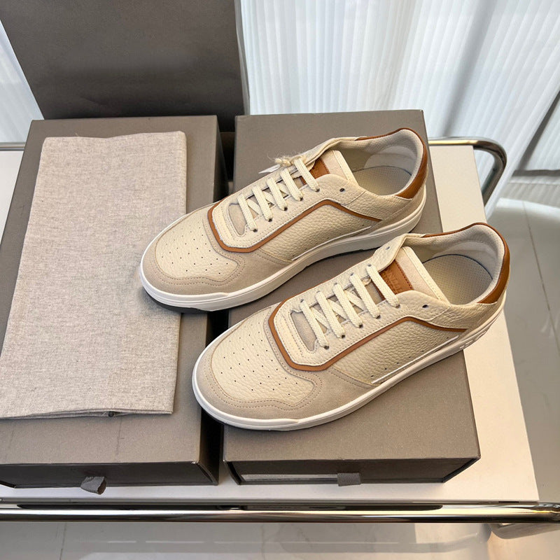 Damen Sportliche Sneaker mit atmungsaktiver Oberflächenstruktur und gepolsterter Innensohle EB