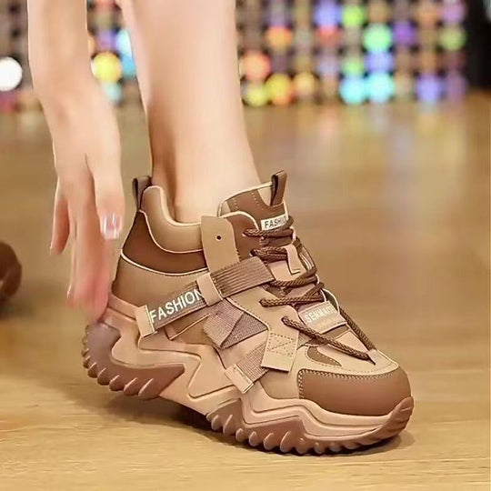 Damen Sportliche High-Top Sneakers mit herausragender Dämpfung und modischem Design EB