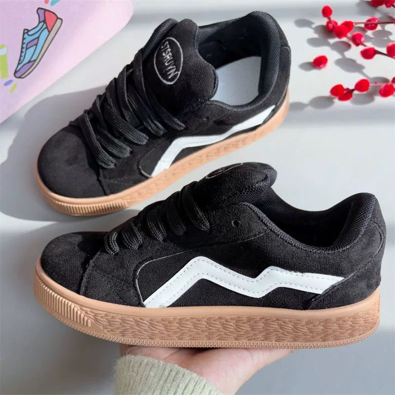 Damen modische Sneaker mit komfortabler Dämpfung und atmungsaktivem Obermaterial EB