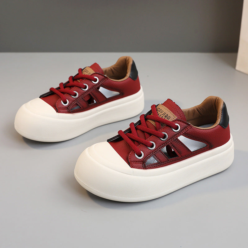 Damen modische Sneaker mit atmungsaktivem Obermaterial und weicher Dämpfung EB