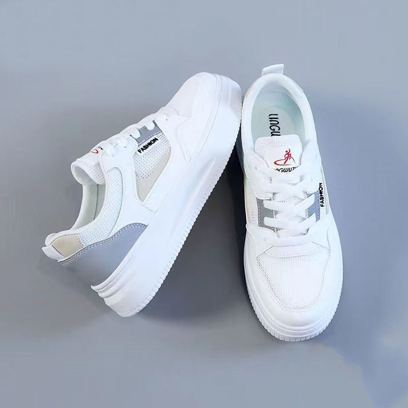 Damen Sportliche Sneaker mit modischen Farbakzenten und rutschfester Sohle EB
