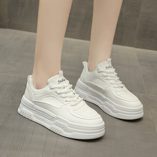 Damen Plattform-Sneaker mit modischem Design und dämpfender Sohle EB