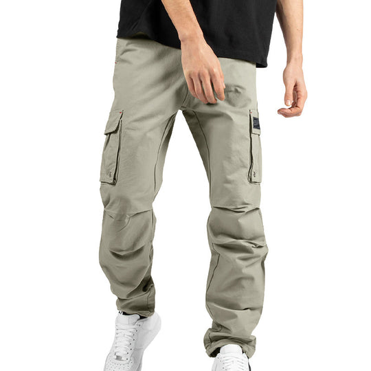 Herren Cargo-Hose mit elastischem Bund und praktischen Taschen EB