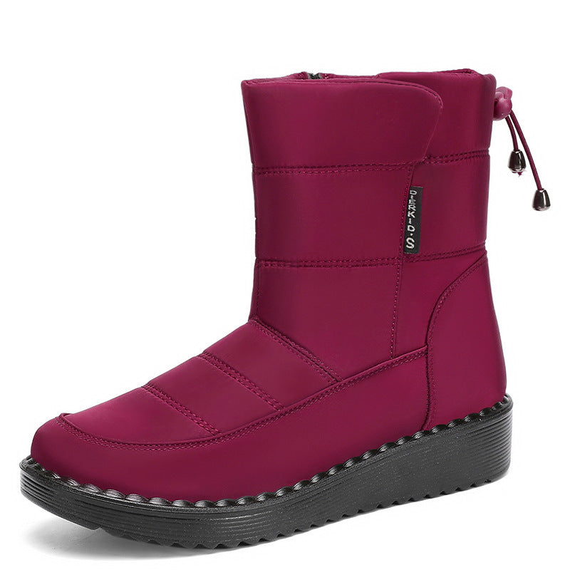 Damen Winterboots mit warmem Futter und rutschfester Sohle EB