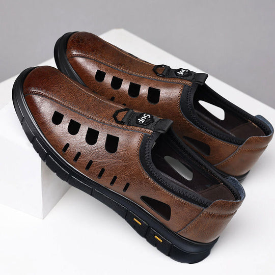 Herren Leichte Freizeitschuhe mit atmungsaktiven Einschnitten EB