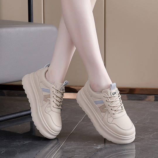 Damen Chunky Sneakers mit dämpfendem Komfort und rutschfester Profilsohle EB