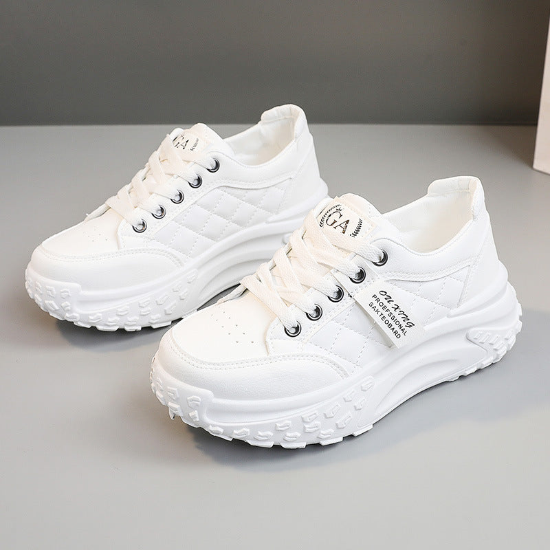Damen modische Sneakers mit verstärktem Sohlenprofil und gepolsterter Innensohle EB