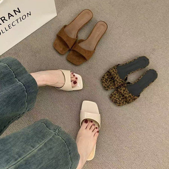 Damen modische Slipper mit komfortabler Fußbettgestaltung und hochwertiger Obermaterial EB